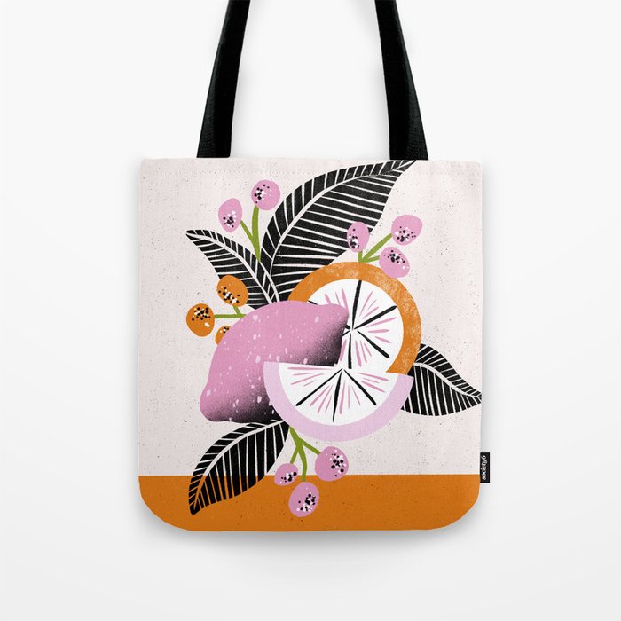 Pink Lemonade by Megan Roy Tote Bag Gallery Image 1