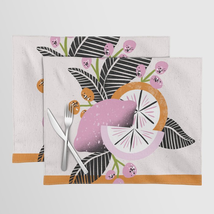 Pink Lemonade by Megan Roy Placemat Gallery Image 1