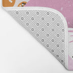 Pink Lemonade by Megan Roy Bath Mat Gallery Image 2