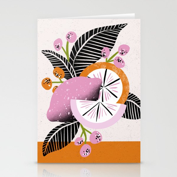 Pink Lemonade by Megan Roy Stationery Card Gallery Image 2