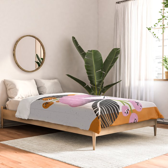 Pink Lemonade by Megan Roy Comforter Gallery Image 2