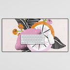 Pink Lemonade by Megan Roy Desk Mat Gallery Image 1