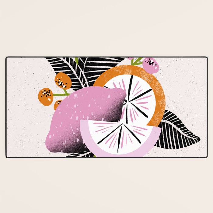 Pink Lemonade by Megan Roy Desk Mat Gallery Image 3