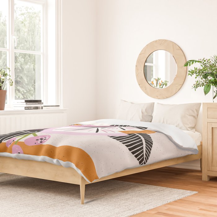 Pink Lemonade by Megan Roy Duvet Cover Gallery Image 2
