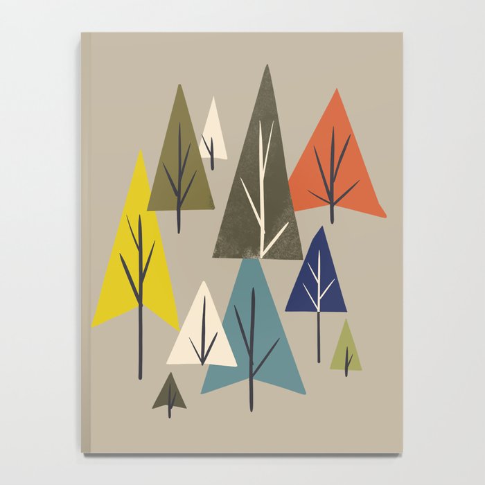 Multicolor Pines Notebook Gallery Image 4