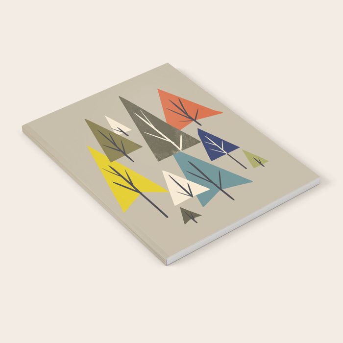 Multicolor Pines Notebook Gallery Image 2