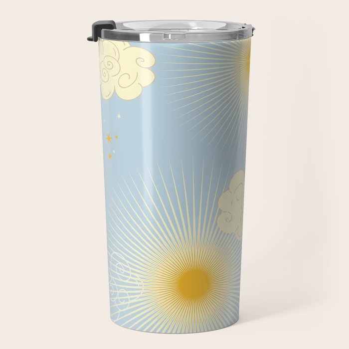 Feel the Cosmic summer day Travel Mug Gallery Image 3