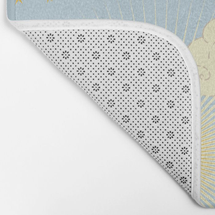 Feel the Cosmic summer day Bath Mat Gallery Image 2