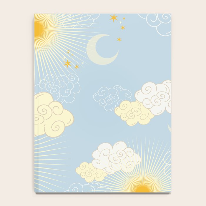 Feel the Cosmic summer day Notebook Gallery Image 4