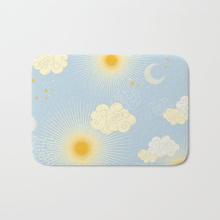 Feel the Cosmic summer day Bath Mat Gallery Image 1