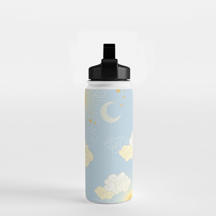 Feel the Cosmic summer day Water Bottle Gallery Image 2