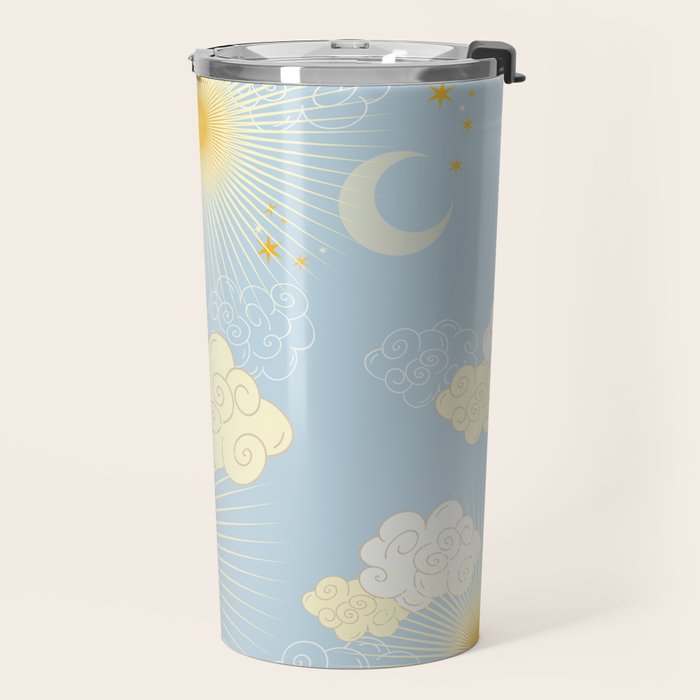 Feel the Cosmic summer day Travel Mug Gallery Image 2