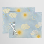 Feel the Cosmic summer day Placemat Gallery Image 1