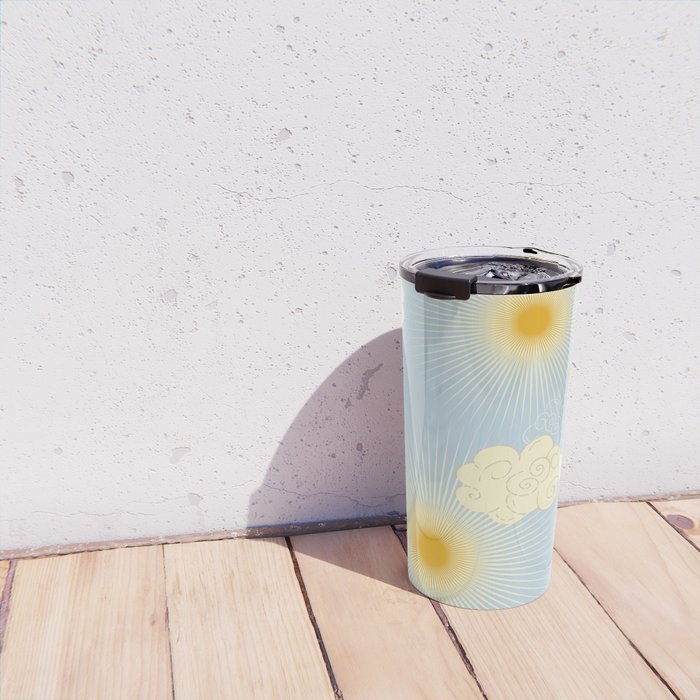 Feel the Cosmic summer day Travel Mug Gallery Image 4