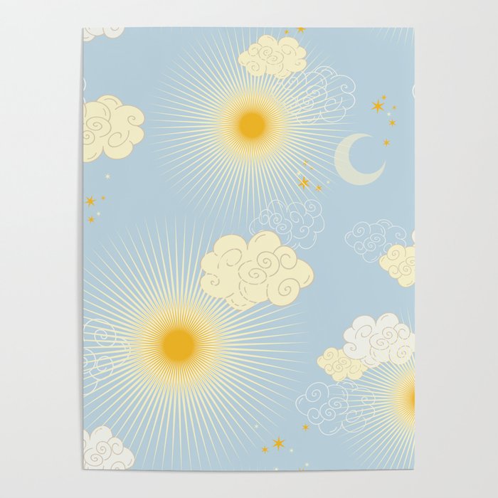 Feel the Cosmic summer day Poster Gallery Image 1