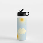 Feel the Cosmic summer day Water Bottle Gallery Image 1