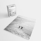 Surfers Exiting the Water in Manhattan Beach California Jigsaw Puzzle Gallery Image 2