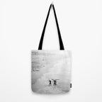 Surfers Exiting the Water in Manhattan Beach California Tote Bag Gallery Image 2