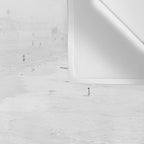 Surfers Exiting the Water in Manhattan Beach California Wall Tapestry Gallery Image 3