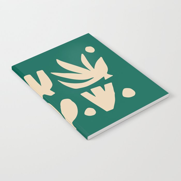 Bottle Green Collage: Paper Cutouts Matisse Edition Notebook Gallery Image 2