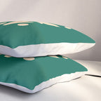 Bottle Green Collage: Paper Cutouts Matisse Edition Pillow Sham Gallery Image 3