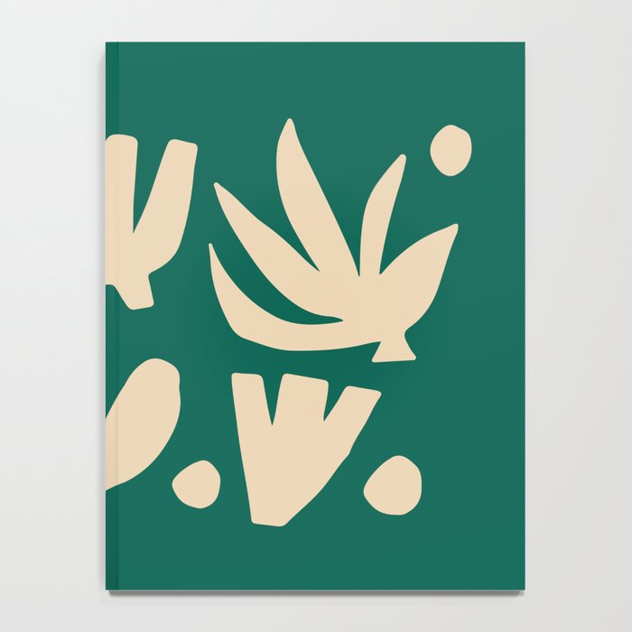 Bottle Green Collage: Paper Cutouts Matisse Edition Notebook Gallery Image 4