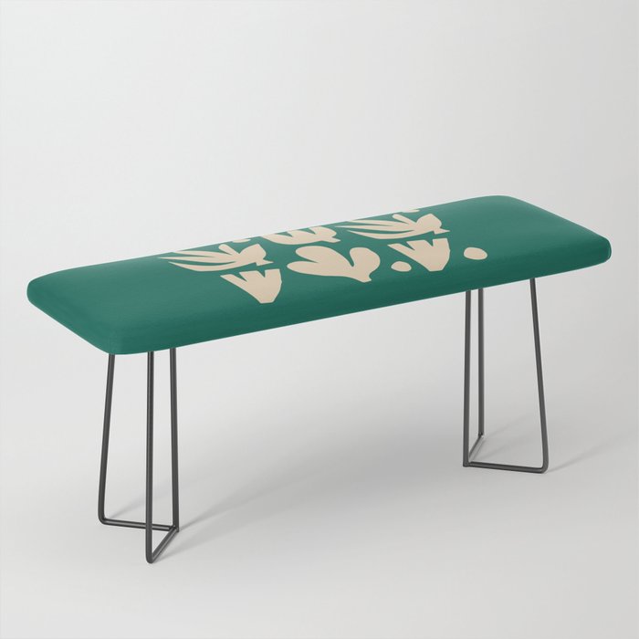 Bottle Green Collage: Paper Cutouts Matisse Edition Bench Gallery Image 1