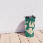 Bottle Green Collage: Paper Cutouts Matisse Edition Travel Mug Gallery Image 4