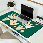 Bottle Green Collage: Paper Cutouts Matisse Edition Desk Mat Gallery Image 2
