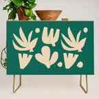 Bottle Green Collage: Paper Cutouts Matisse Edition Credenza Gallery Image 1