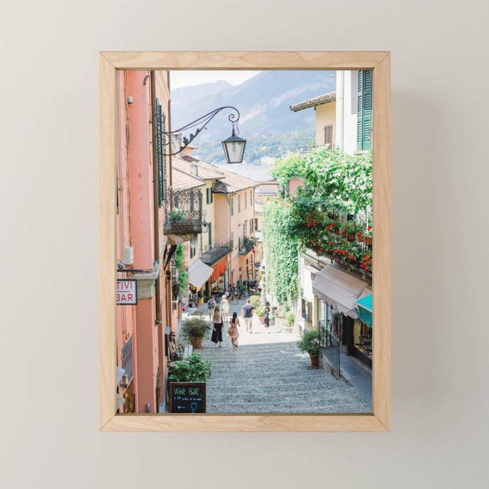 Street in Bellagio | Lake Como, Italy | Fine Art Travel Photography Print | Italy Wall Art Mini Art Print Gallery Image 1