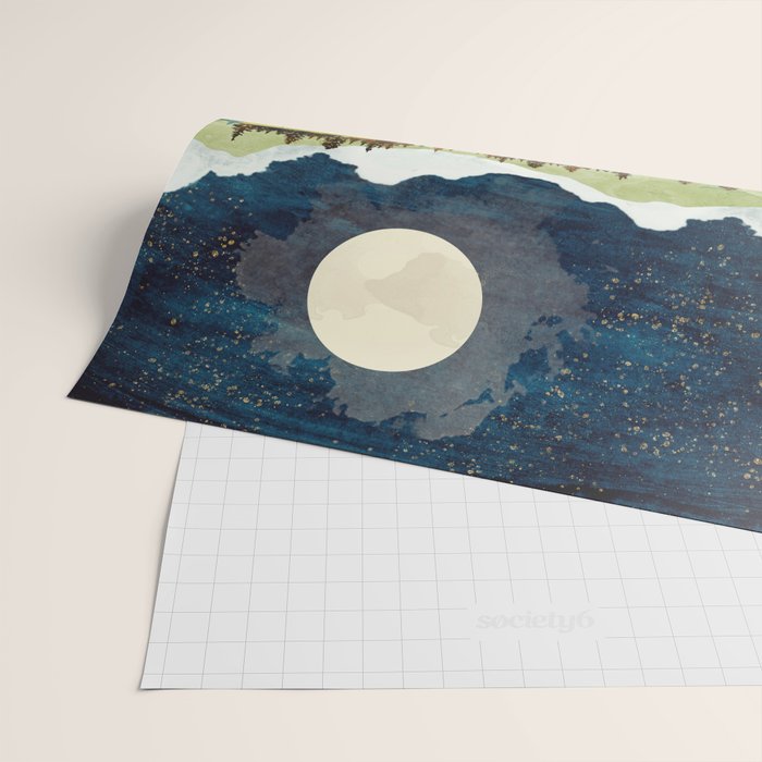 Autumn Moon Wrapping Paper Gallery Image 2