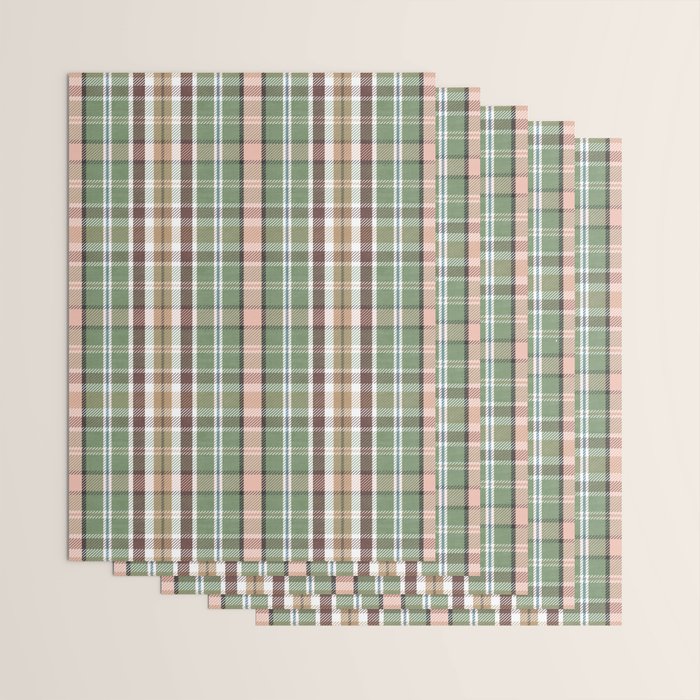 Wilderness Plaid Cozy Heirloom Multi Wrapping Paper Gallery Image 3