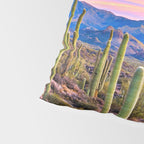 Arizona South West Sunset Cactus Desert Landscape Pillow Sham Gallery Image 4