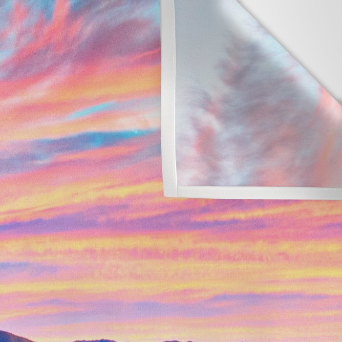 Arizona South West Sunset Cactus Desert Landscape Wall Tapestry Gallery Image 3