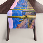 Arizona South West Sunset Cactus Desert Landscape Table Runner Gallery Image 1