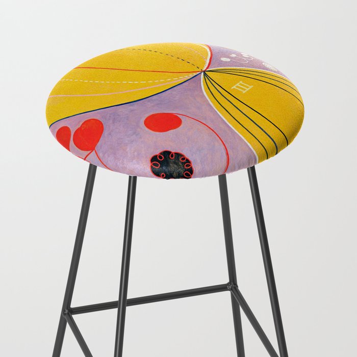 Hilma af Klint "The Ten Largest, No. 07, Adulthood, Group IV" Stool Gallery Image 2