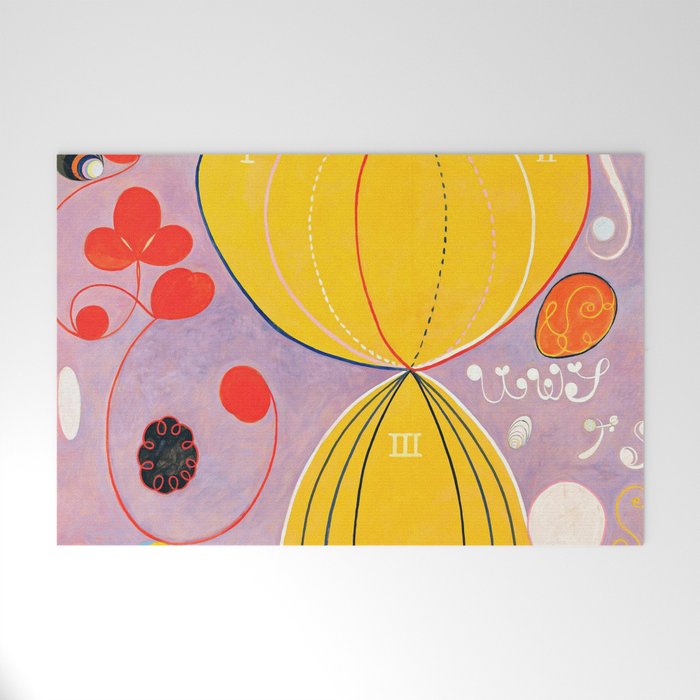Hilma af Klint "The Ten Largest, No. 07, Adulthood, Group IV" Welcome Mat Gallery Image 1
