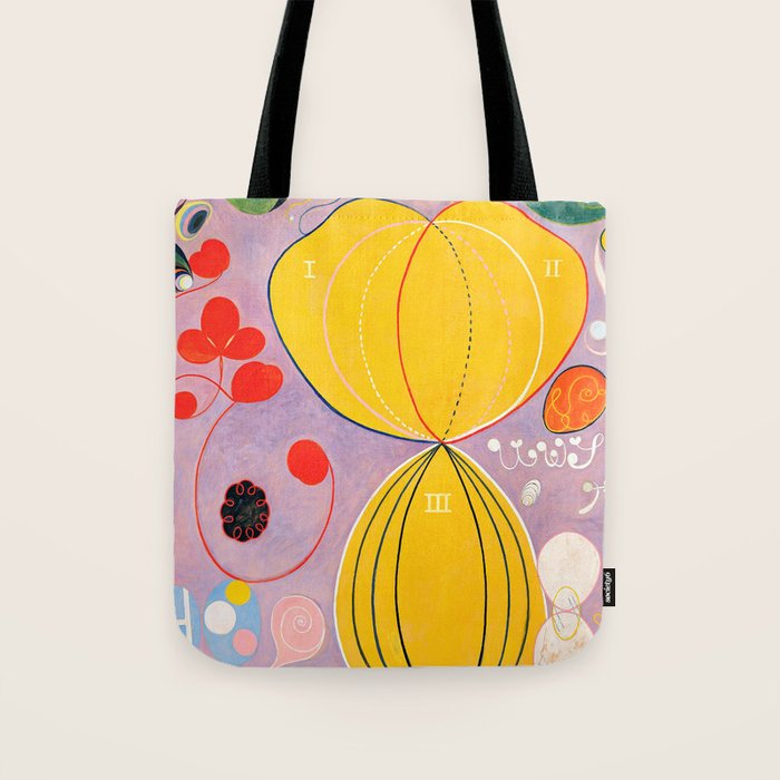 Hilma af Klint "The Ten Largest, No. 07, Adulthood, Group IV" Tote Bag Gallery Image 1