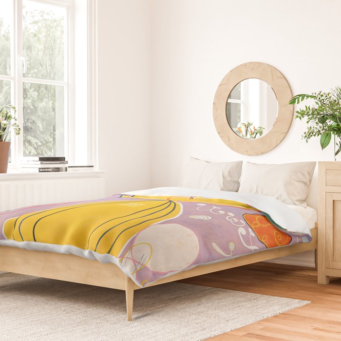 Hilma af Klint "The Ten Largest, No. 07, Adulthood, Group IV" Duvet Cover Gallery Image 2