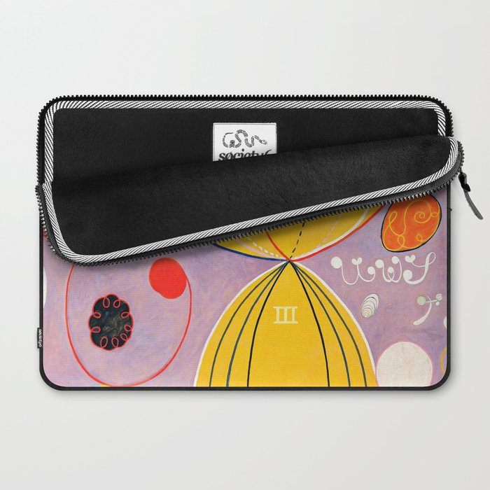 Hilma af Klint "The Ten Largest, No. 07, Adulthood, Group IV" Laptop Sleeve Gallery Image 2