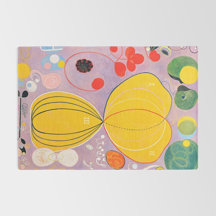 Hilma af Klint "The Ten Largest, No. 07, Adulthood, Group IV" Rug Gallery Image 2