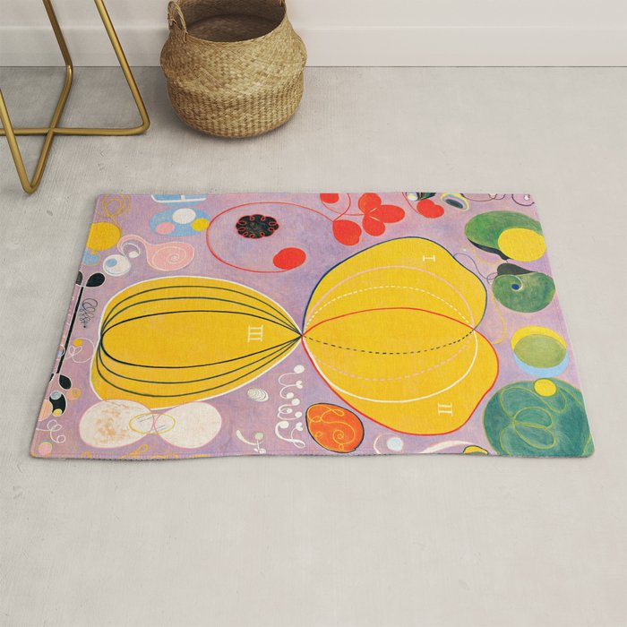 Hilma af Klint "The Ten Largest, No. 07, Adulthood, Group IV" Rug Gallery Image 1