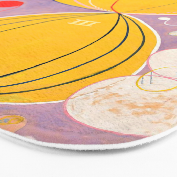 Hilma af Klint "The Ten Largest, No. 07, Adulthood, Group IV" Bath Mat Gallery Image 3