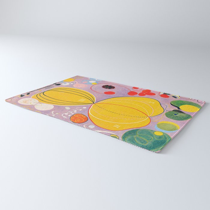 Hilma af Klint "The Ten Largest, No. 07, Adulthood, Group IV" Rug Gallery Image 3