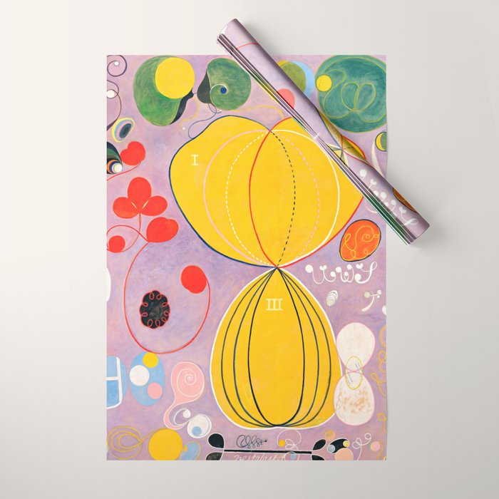 Hilma af Klint "The Ten Largest, No. 07, Adulthood, Group IV" Wrapping Paper Gallery Image 1