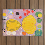 Hilma af Klint "The Ten Largest, No. 07, Adulthood, Group IV" Outdoor Rug Gallery Image 1