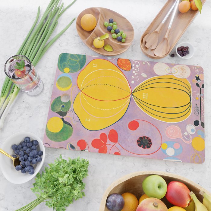 Hilma af Klint "The Ten Largest, No. 07, Adulthood, Group IV" Cutting Board Gallery Image 2