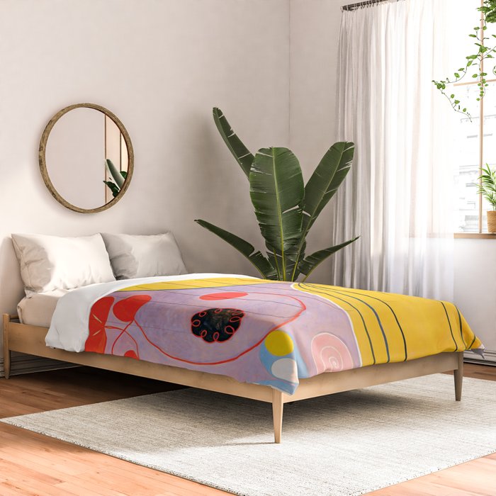 Hilma af Klint "The Ten Largest, No. 07, Adulthood, Group IV" Comforter Gallery Image 2