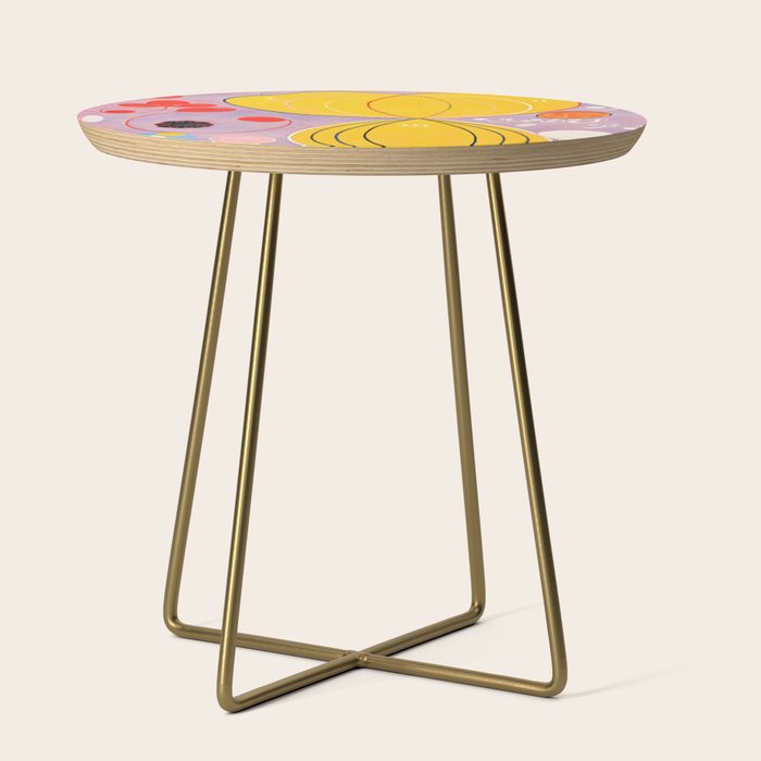Hilma af Klint "The Ten Largest, No. 07, Adulthood, Group IV" Side Table Gallery Image 1